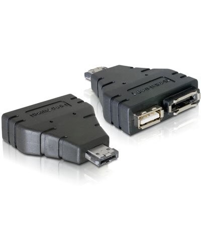 Adaptateur Power Over ESATA - ESATA + USB