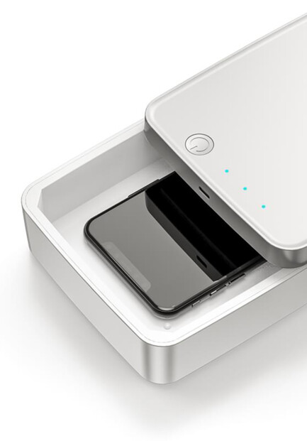 Désinfectez votre smartphone avec ce boîtier de stérilisation UV à transporter partout.