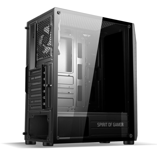 Le boîtier pour PC Rogue VI Spirit Of Gamer vu de côté.