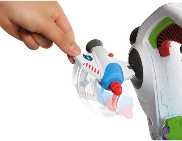 Un des lanceur de projectiles orientable du vaisseau de Buzz l'Éclair.