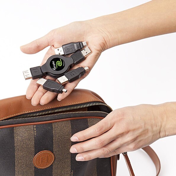 Câble d'extension USB avec adaptateurs USB-A / UBS-B / Micro-USB / Mini-USB