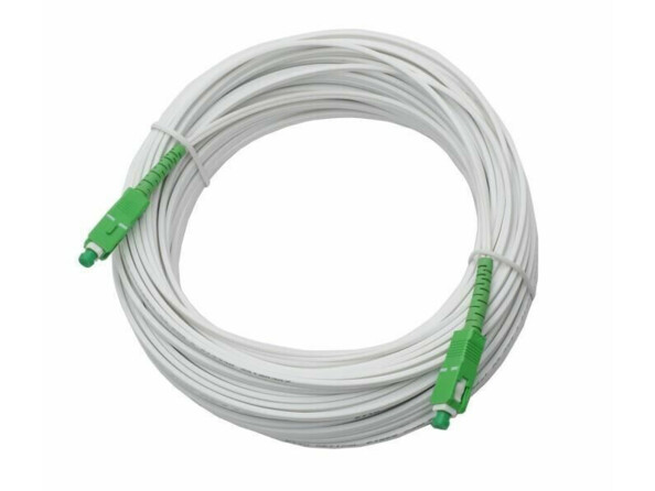 Câble de fibre optique SC-APC/APC de 30 mètres de long.