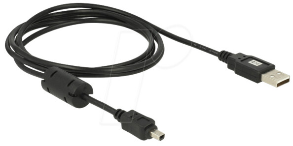 Câble caméra USB-B mini 4 broches vers USB-A, 1,5 m