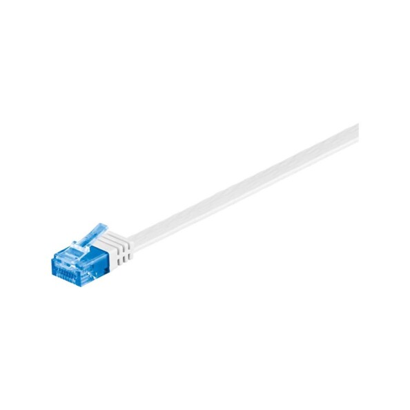 Câble RJ45 Cat. 6A U/UTP plat non blindé de 5 m de long.