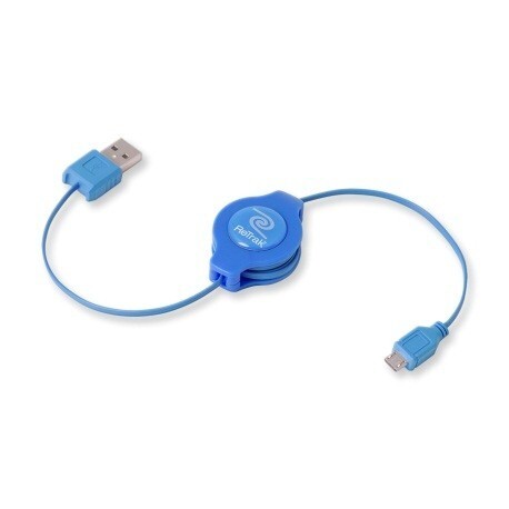 Câble rétractable USB-C vers USB-C/Lightning/Micro-USB B