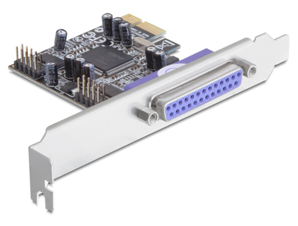 Carte contrôleur PCI express 2 série / 1 parallèle Delock