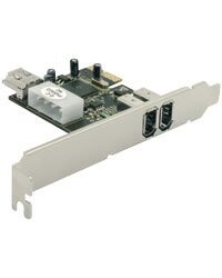 Carte Controleur PCI Express Firewire 2+1