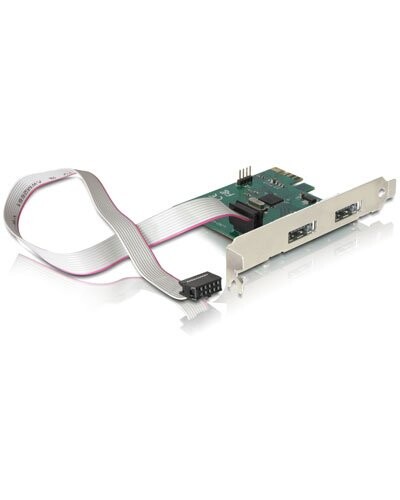 Carte PCI Express 2X Power Over ESATA