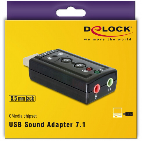 7.1 carte son USB externe USB vers Jack 3.5mm casque adaptateur Audio  numérique Microphone carte son pour Mac 