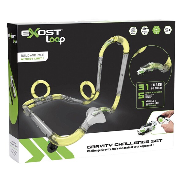 Packaging du circuit Exost Loop Gravity Challenge de Silverlit.