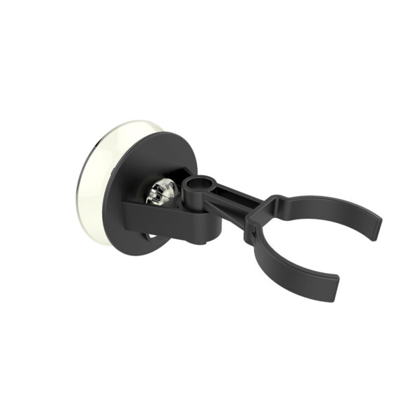 Crochet avec ventouse pour maintenir et stabiliser le Tubes courbés pour circuit Exost Loop Gravity Challenge sur une table.