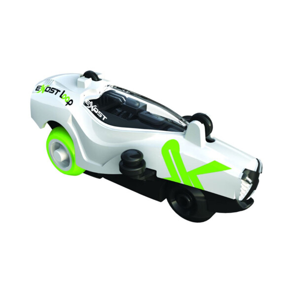 La voiture de course du circuit Exost Loop Gravity Challenge,