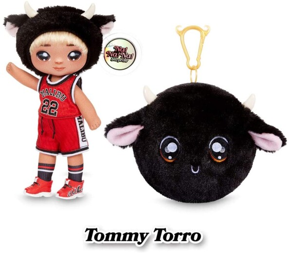 La poupée Pom Doll Tommy Torro et sa petite vache noire.