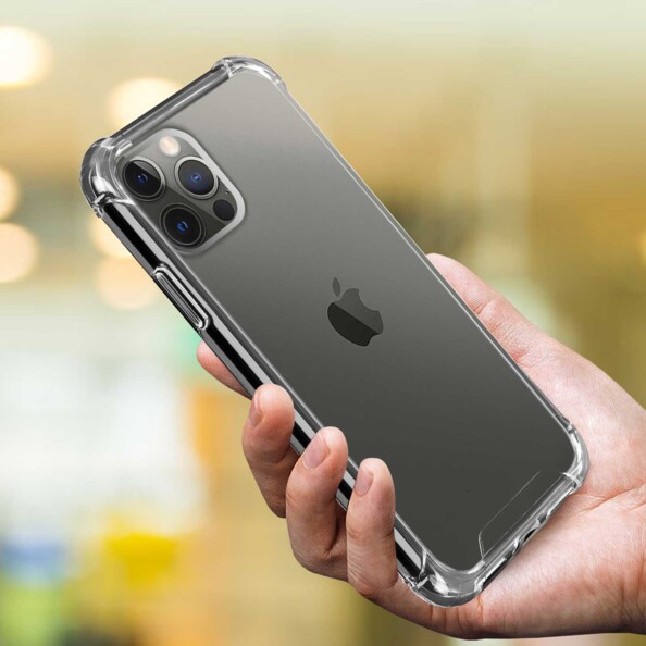 Une coque solide et transparente pour protéger votre iPhone 12 Pro Max.