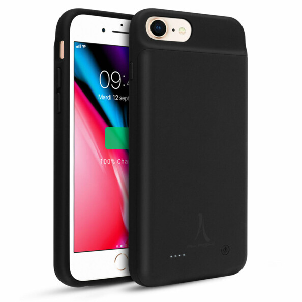 Coque Akashi avec batterie intégrée pour recharger votre iPhone SE/6/6S/7/8.