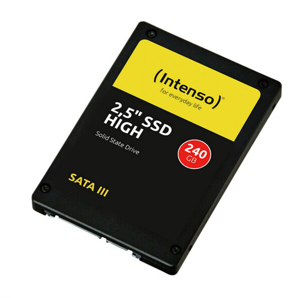 Disque dur interne SSD 240 Go Intenso High Performance.