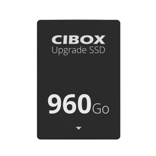 Disque dur interne SSD Cibox avec 960 Go de mémoire.