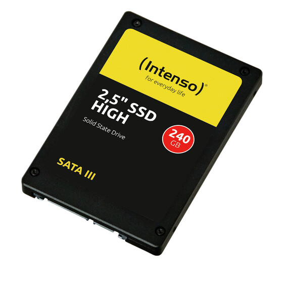 Disque dur interne SSD 240 Go Intenso High Performance.