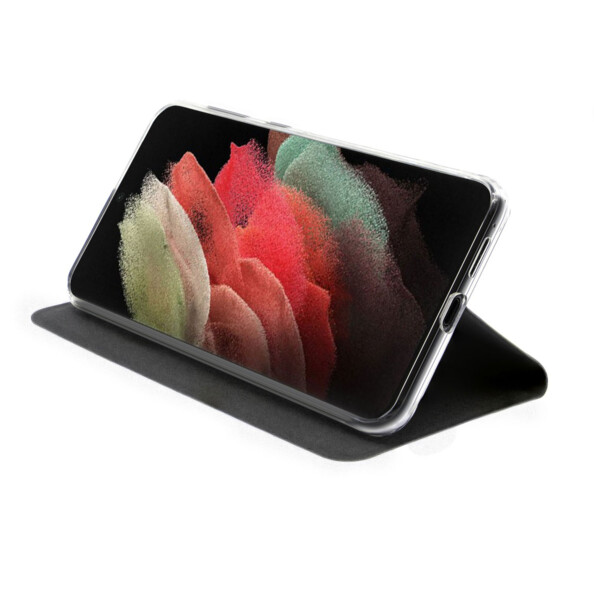 Utilisez votre étui Akashi pour regarder des vidéos confortablement sur votre Samsung Galaxy S21 Ultra grâce au mode stand.