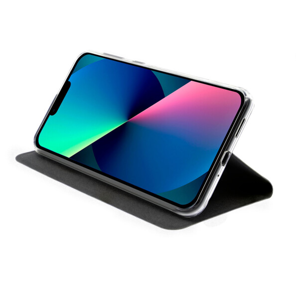 Etui folio pour iPhone 13 pro avec porte carte vue mode support