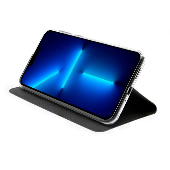 Etui folio pour iPhone 13 Pro Max avec porte carte vue en mode support