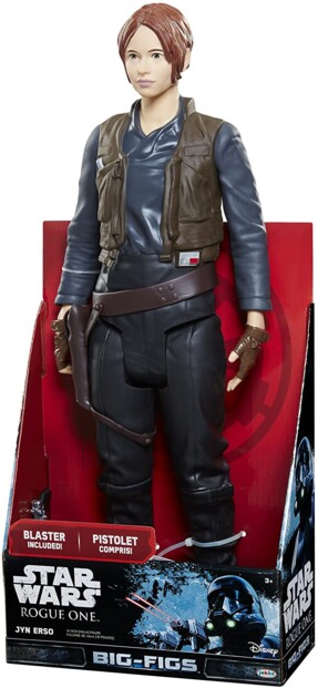 La figurine Star Wars Jyn Erso de la collection Big-Figs.