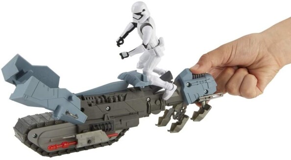 Figurine Stormtrooper et sa moto 14 cm