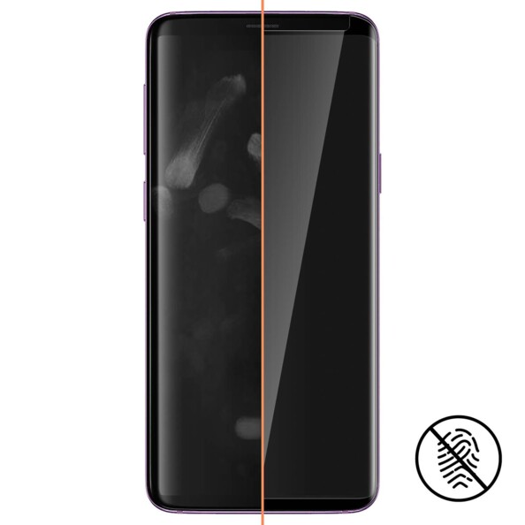 Limiter les traces de doigt sur votre écran avec le film Akashi 9H pour Samsung Galaxy S9.