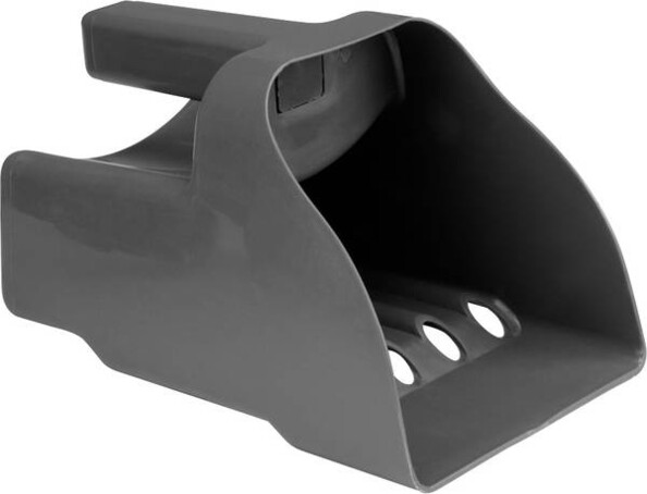 Grosse pelle à main de chercheur de métaux.