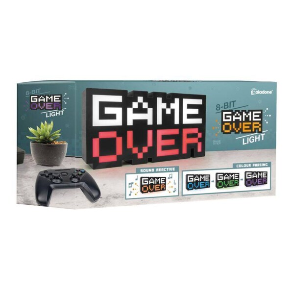Packaging de la lampe USB "8-Bit Game Over".