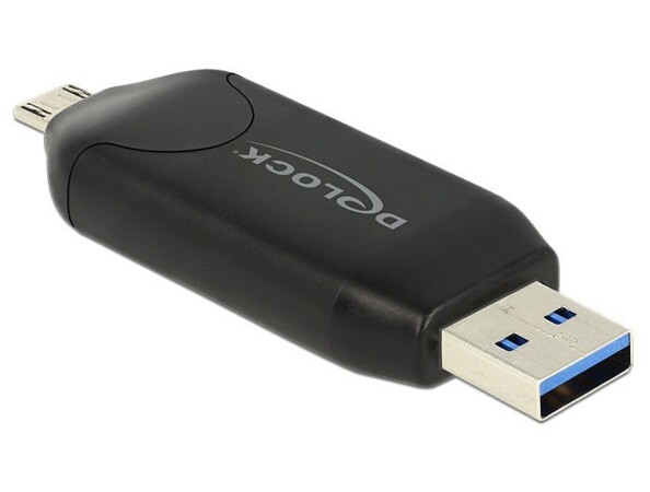 Lecteur de cartes Micro USB et USB 3.0 Delock