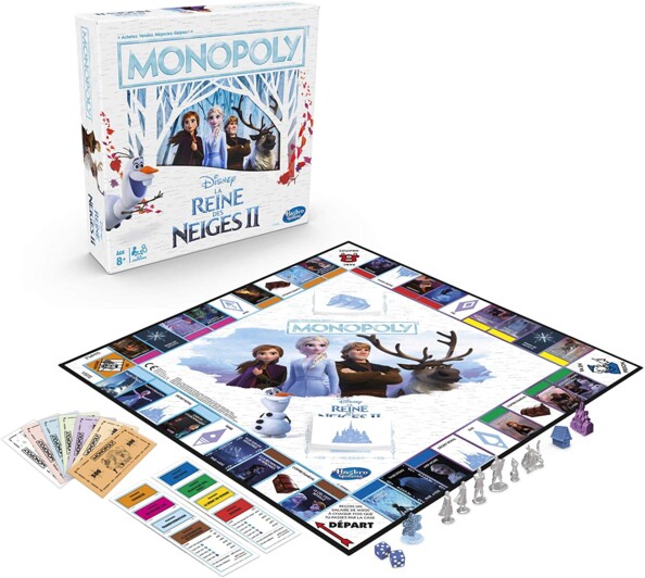 Monopoly La Reine des Nieges 2.