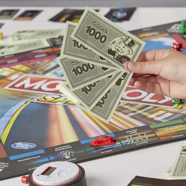 Une version spéciale du Monopoly où chaque partie est chronométrée.