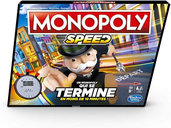 La boîte du Monopoly Speed.