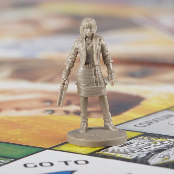 Figurine Monopoly de Qi'ra dans Star Wars.