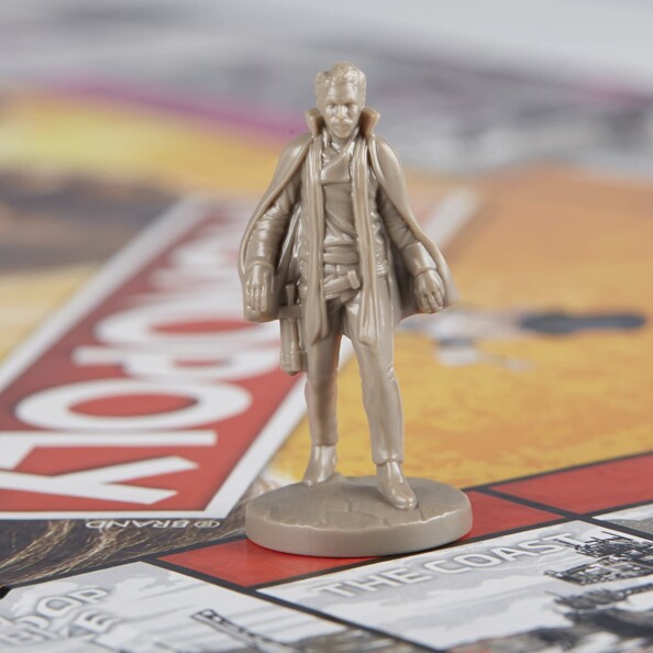 Figurine Monopoly de Lando dans Star Wars.