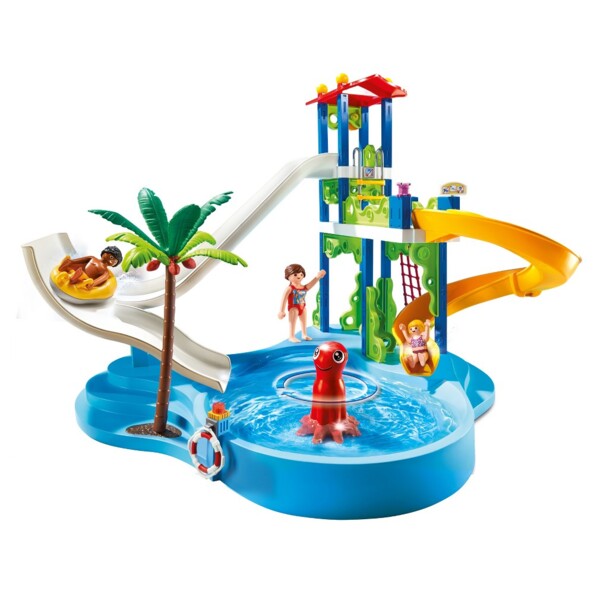 Parc aquatique avec toboggans Playmobil 6669.