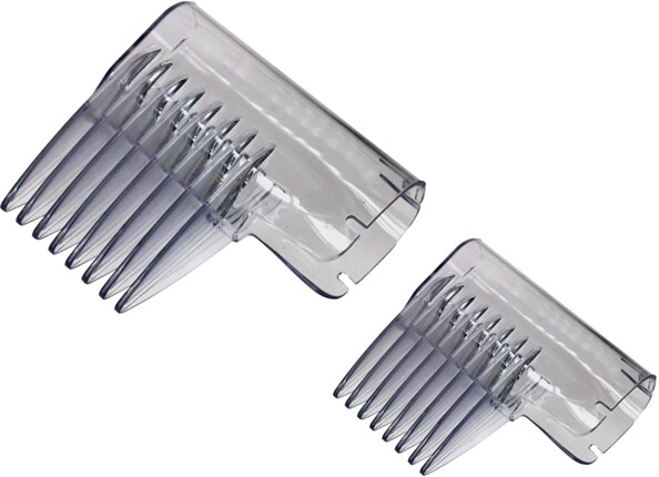 Deux sabots pour tondeuse à barbe Clean Line.