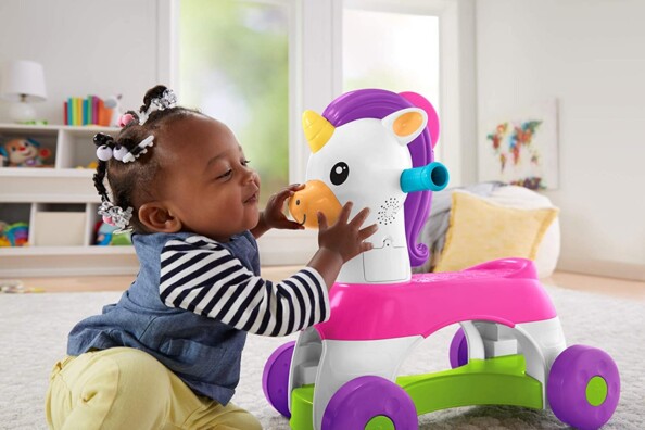 Jouet pour enfant Licorne Balade musicale, à partir de 12 mois.