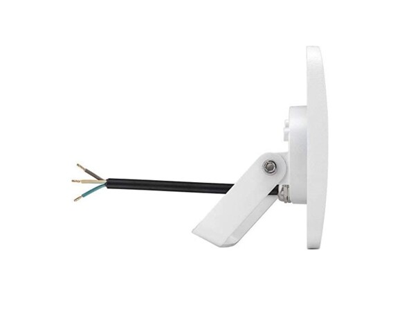 Projecteur extérieur avec support réglable et câble pour branchement 230 V.