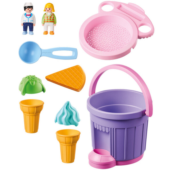 Playmobil Stand de glaces avec sceau 9406.