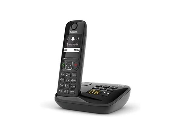 Gigaset AS690A - téléphone DECT sans fil avec répondeur - excellente qualité audio