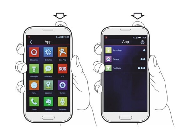 Touche additive ''Smart Key'' pour Android