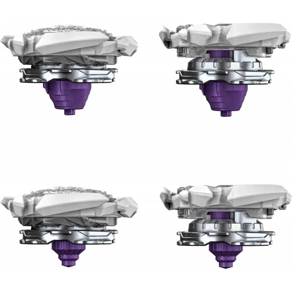 Vues de profil toupies Beyblade Quad Drive