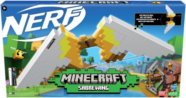 Arc Nerf motorisé Minecraft Sabrewing par Hasbro