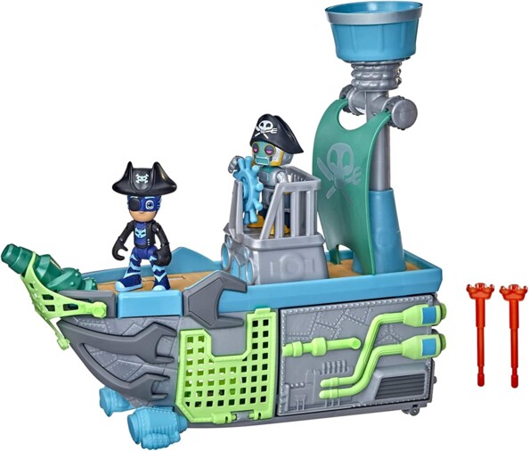 Bateau pirate PJMASKS avec projectiles