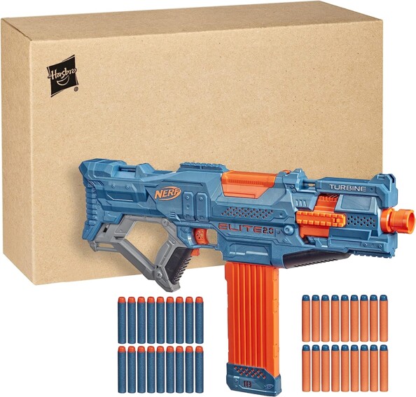 Blaster motorisé Turbine CS-18 de la gamme Nerf Elite 2.0