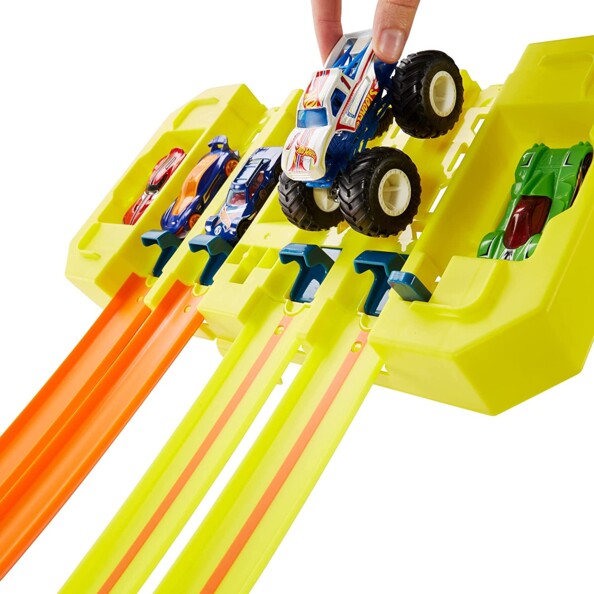 Hot Wheels Track Builder Unlimited Boîte Multicourse, Circuit