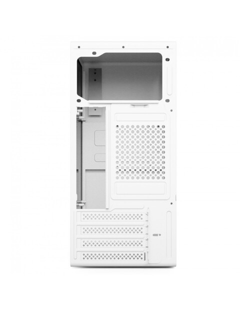 Face arrière du châssis PC en acier SPCC avec ouverture, slots d'extension et grille de ventilation