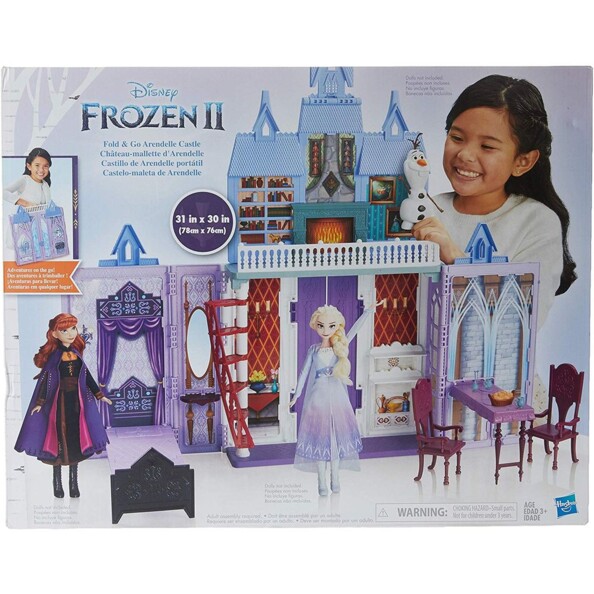 Reine des neiges 2 le château d'Arendelle pour figurine Elsa et Anna